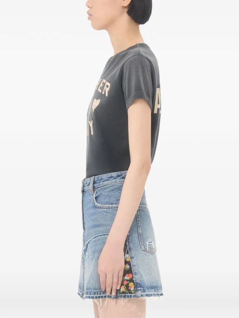 Valentino Garavani Panther Lady-print T-shirt - Grey