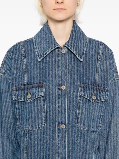 Free People dunes shirt jacket - Blue