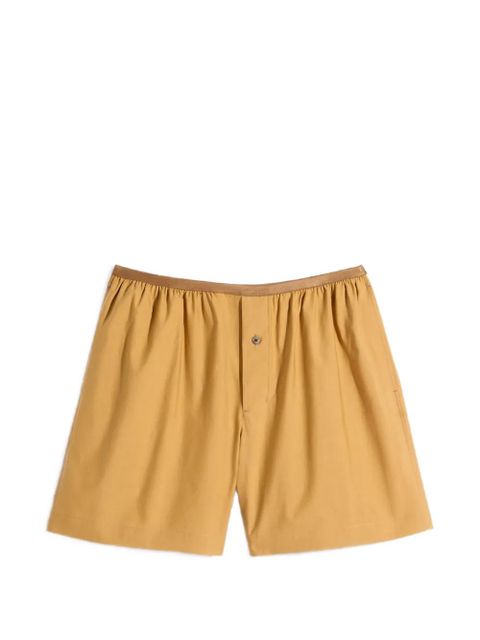 LEMAIRE buttoned elasticated shorts - Neutrals - zdjęcie produktu nr 1