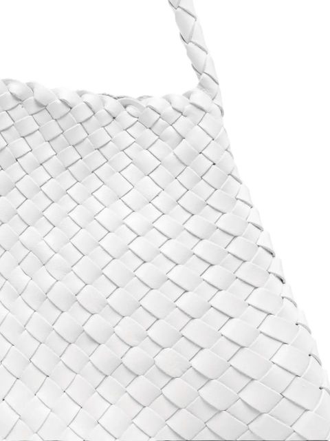 DRAGON DIFFUSION mini Santa Maria S. Croce tote bag - White