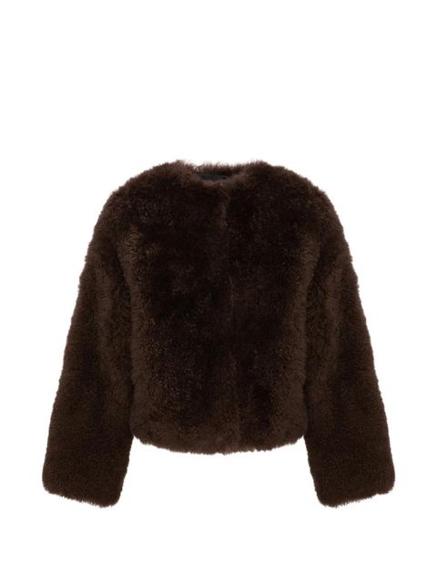 Yves Salomon welt-pocket jacket - Brown - zdjęcie produktu nr 1