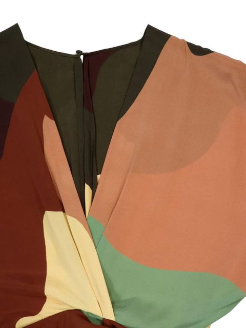 Johanna Ortiz Essence wrap dress - Neutrals