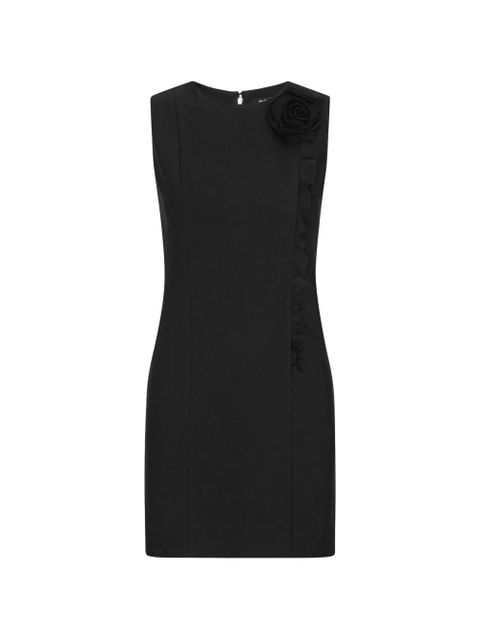 ROTATE BIRGER CHRISTENSEN flower ruffled mini dress - Black - zdjęcie produktu nr 1