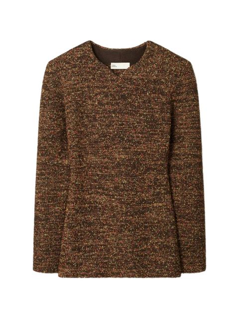 Tory Burch V-neck sweater - Brown - zdjęcie produktu nr 1