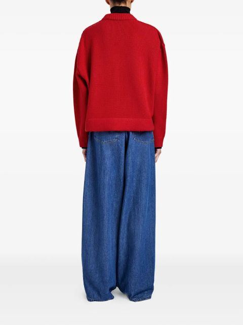 Proenza Schouler round-neck cashmere sweater - Red