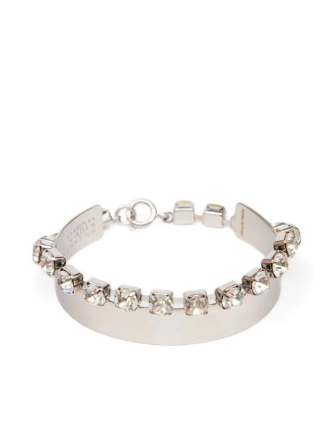 MM6 Maison Margiela polish-finish bracelet - Silver - zdjęcie produktu nr 1