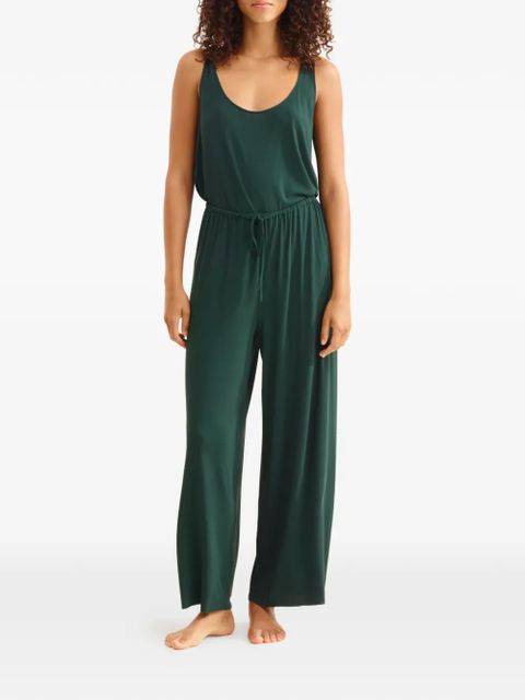 ERES Anae scoop-neck top - Green