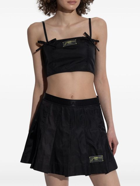 GANNI strap top - Black