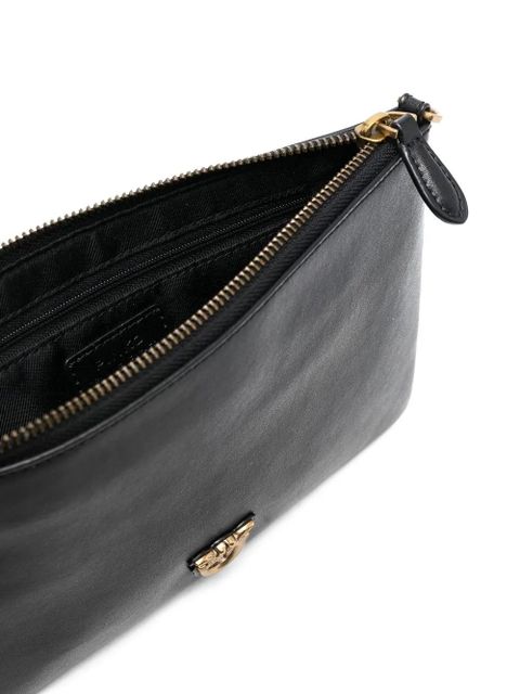 PINKO leather clutch bag - Black