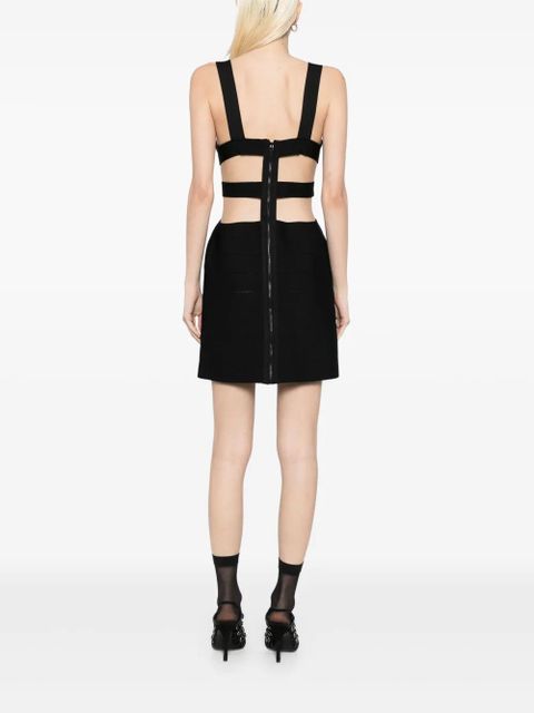 TOM FORD intarsia knit mini dress - Black