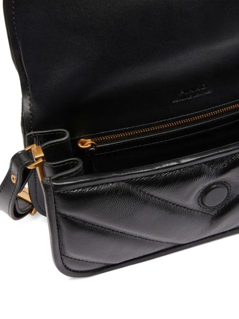 PINKO Love Bird-buckle shoulder bag - Black - zdjęcie produktu nr 2