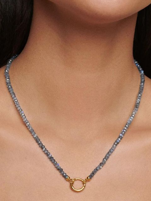 Monica Vinader Capture beaded neckace - Gold