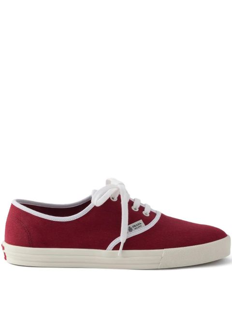 Prada lace-up sneakers - Red - zdjęcie produktu nr 1