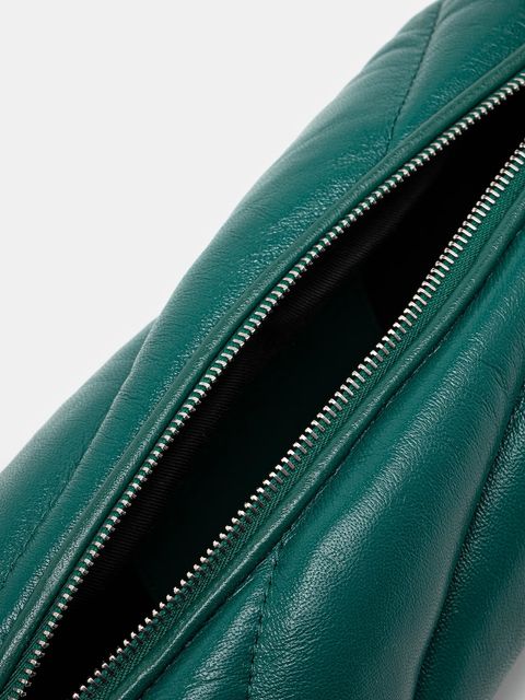 Fiorucci torebka Leather Mella kolor zielony U02SPABA001LE04GN02