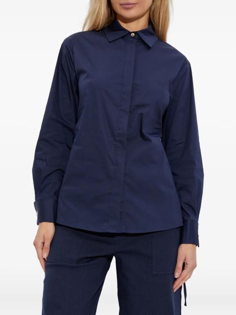 Cult Gaia open-back shirt - Blue - zdjęcie produktu nr 2