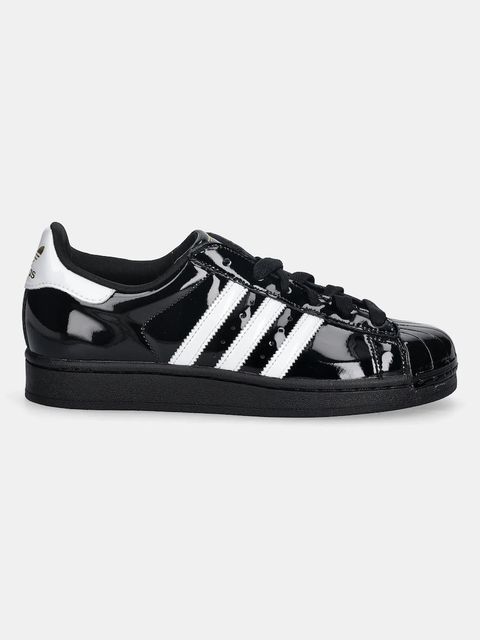 adidas Originals sneakersy skórzane Superstar II W damskie kolor czarny JS4009 - zdjęcie produktu nr 2