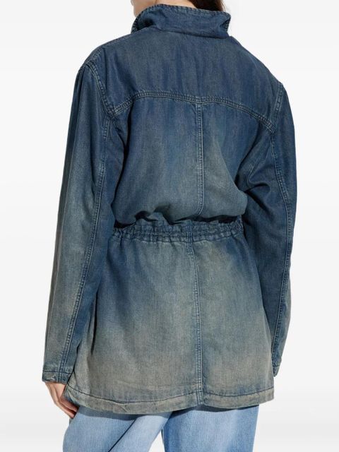Diesel flap-pocket denim jacket - Blue