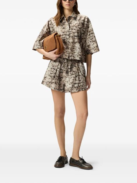 PINKO animal-print shirt - Neutrals - zdjęcie produktu nr 2