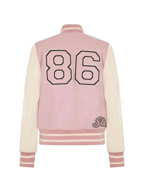 Valentino Garavani appliqué bomber jacket - Pink - zdjęcie produktu nr 2