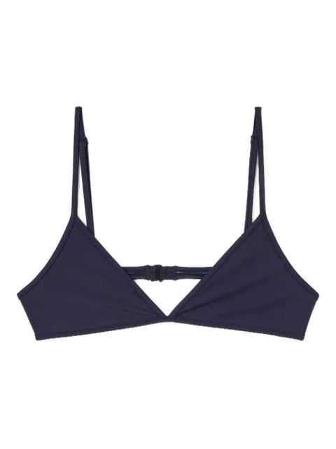 Sunnei triangle reversible bikini top - Blue - zdjęcie produktu nr 1