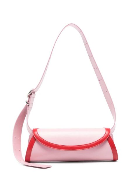 Jil Sander Cannolo bicolour shoulder bag - Pink - zdjęcie produktu nr 1