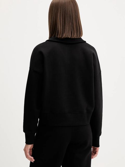 Guess Jeans bluza damska kolor czarny melanżowa W5BQ09 KC811