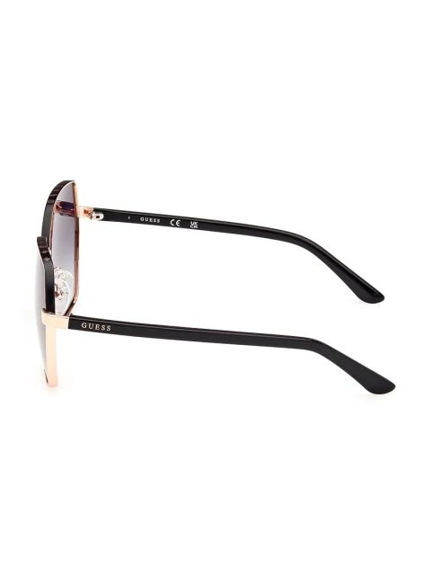 Guess okulary przeciwsłoneczne damskie kolor czarny GU00108_6005B