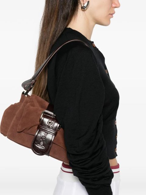Vivienne Westwood buckle shoulder bag - Brown - zdjęcie produktu nr 2