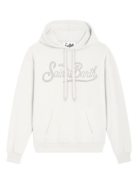 MC2 Saint Barth Virginia strass-print hoodie - White - zdjęcie produktu nr 1