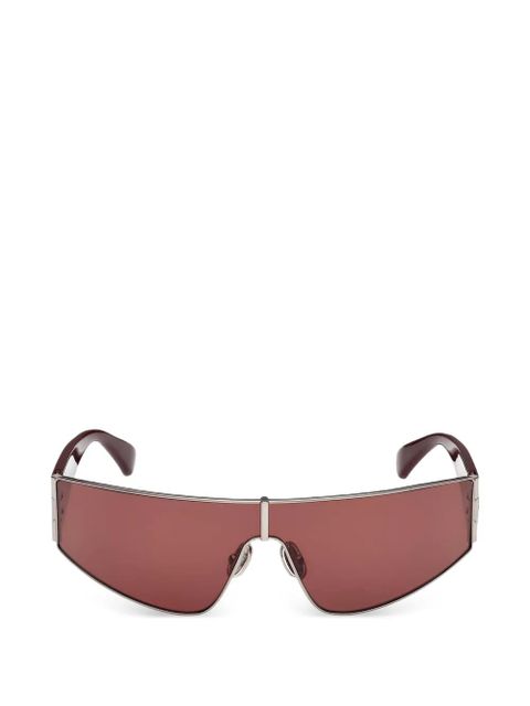 Max Mara Eyewear mask-shape sunglasses - Silver - zdjęcie produktu nr 1