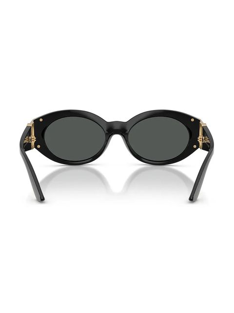 Versace okulary przeciwsłoneczne damskie kolor czarny 0VE4503U - zdjęcie produktu nr 2