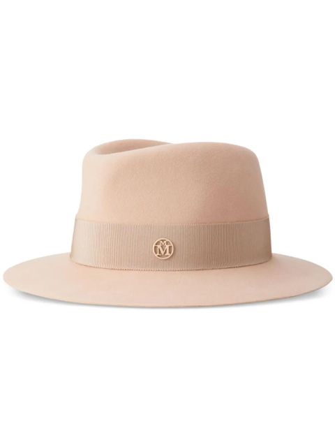 Maison Michel Andre fedora hat - Neutrals - zdjęcie produktu nr 1