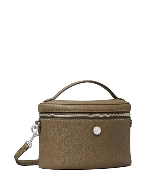 Tory Burch pebble top-handle vanity case - Brown