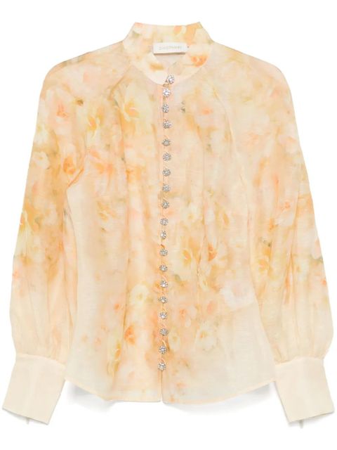 ZIMMERMANN Crush shirt - Yellow - zdjęcie produktu nr 1