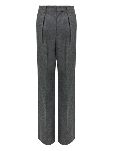 MM6 Maison Margiela virgin wool trousers - Grey - zdjęcie produktu nr 1