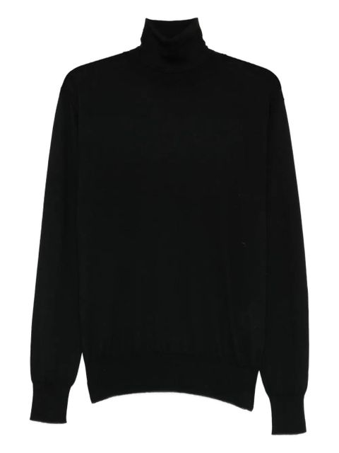 Jil Sander high-neck T-shirt - Black - zdjęcie produktu nr 1