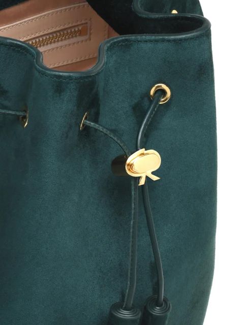 Gianvito Rossi SIENNA 22 tassel-detail bucket bag - Green