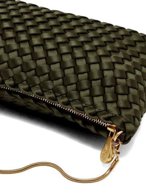 NAGHEDI woven shoulder bag - Green