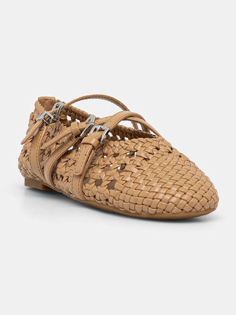 MICHAEL Michael Kors baleriny Indy Woven Flex Ballet - zdjęcie produktu nr 1
