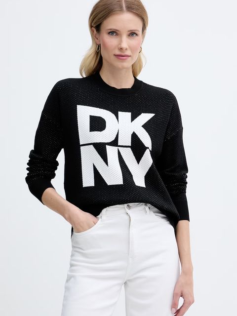 DKNY sweter damski z wiskozą - zdjęcie produktu nr 1