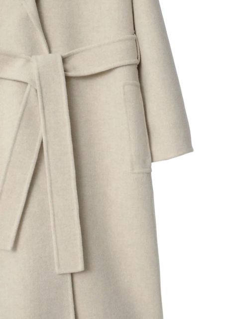 Burberry hooded cashmere coat - Neutrals