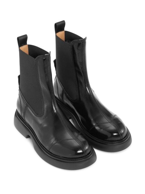 GANNI 30mm Chealsea boots - Black - zdjęcie produktu nr 2