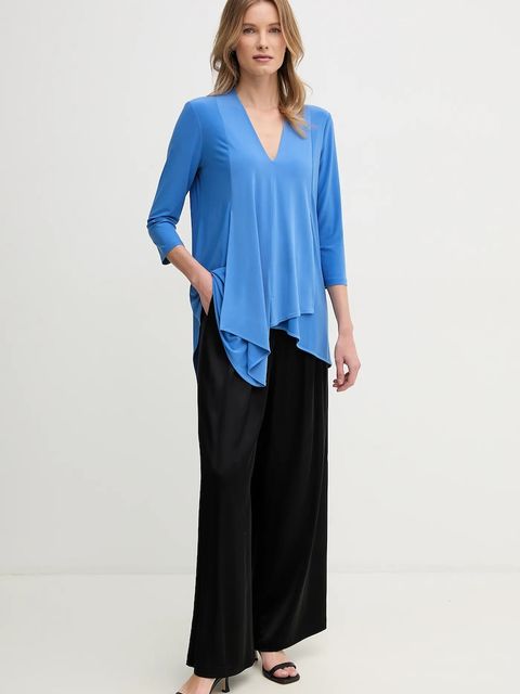 Joseph Ribkoff bluzka damska kolor fioletowy gładka 161066S25 - zdjęcie produktu nr 2