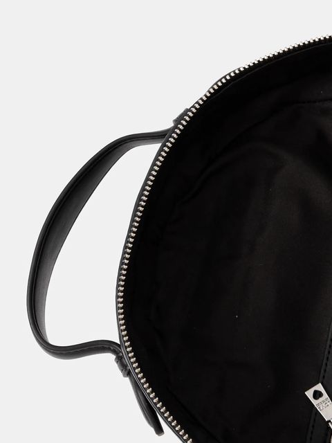 Love Moschino plecak damski kolor czarny mały gładki JC4148PP1NLA000B