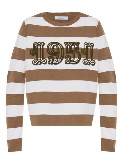 Max Mara striped sweater - Brown - zdjęcie produktu nr 1