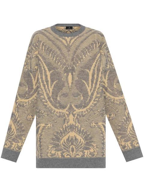 ETRO patterned jumper - Grey - zdjęcie produktu nr 1