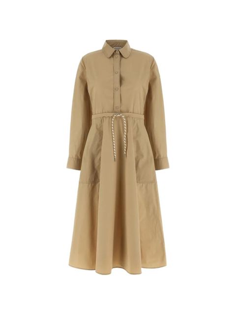 Moncler drawstring snap-button midi dress - Neutrals - zdjęcie produktu nr 1