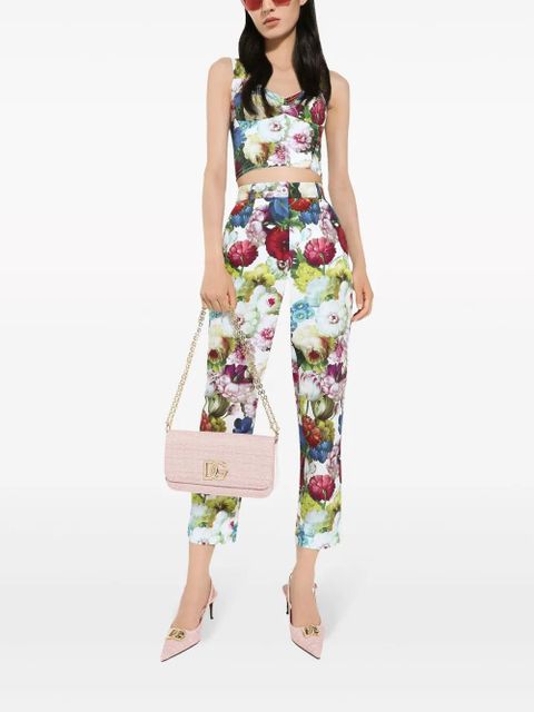 Dolce & Gabbana 3.5 logo-plaque clutch bag - Pink - zdjęcie produktu nr 2