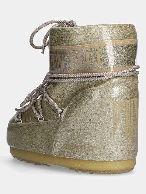Moon Boot śniegowce Icon Low Glitter kolor złoty 80D1409440-B002