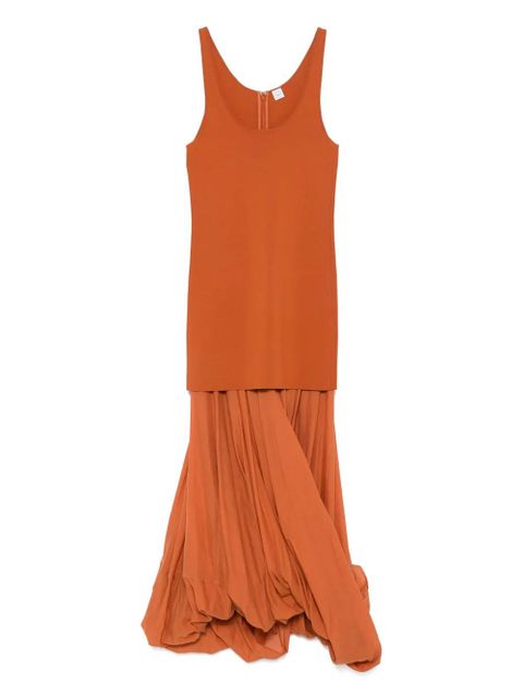 TOTEME cocoon tank dress - Orange - zdjęcie produktu nr 1